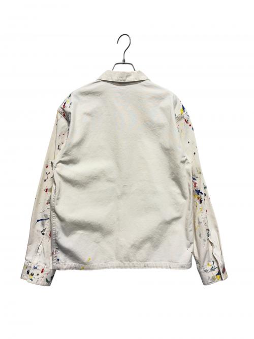 Dior（ディオール）Dior (ディオール) ペイントジャケット アイボリー サイズ:46の古着・服飾アイテム
