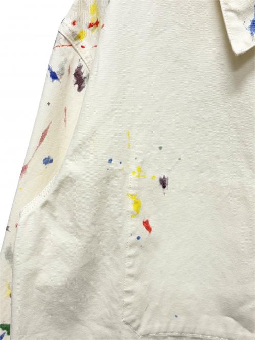 Dior（ディオール）Dior (ディオール) ペイントジャケット アイボリー サイズ:46の古着・服飾アイテム
