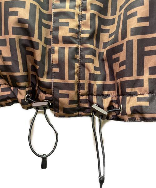 FENDI（フェンディ）FENDI (フェンディ) ナイロンジャケット ブラウン サイズ:46の古着・服飾アイテム