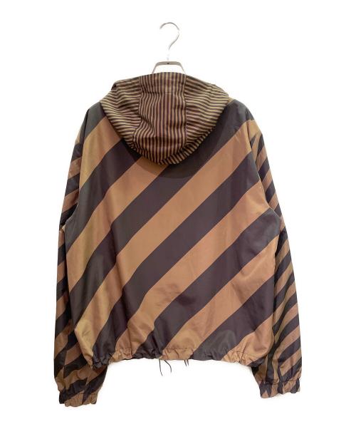 FENDI（フェンディ）FENDI (フェンディ) ナイロンジャケット/Nylon Jacket/FAA615 A79N ブラウン サイズ:46の古着・服飾アイテム
