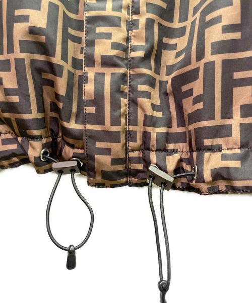 FENDI（フェンディ）FENDI (フェンディ) ナイロンジャケット/Nylon Jacket/FAA615 A79N ブラウン サイズ:46の古着・服飾アイテム