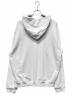 Maison Margiela (メゾンマルジェラ) ロゴ刺繍プルオーバーフーディ ホワイト サイズ:44：50000円