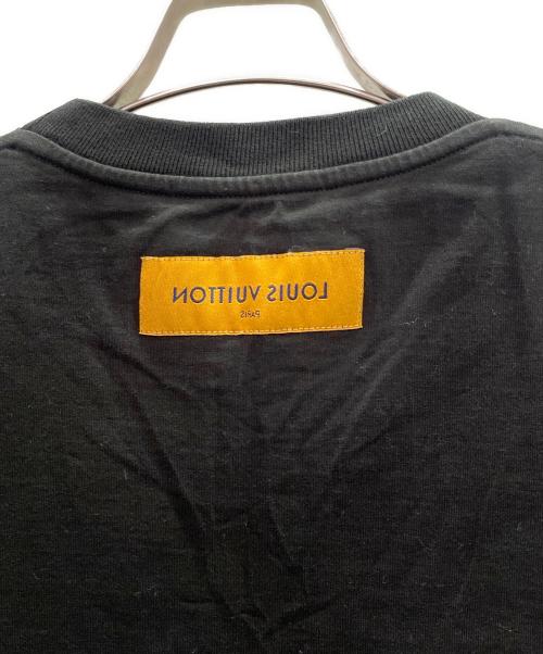 LOUIS VUITTON（ルイ ヴィトン）LOUIS VUITTON (ルイ ヴィトン) 21SS Cartoon LV Logo Short-Sleeve T-Shirt カートゥーン LVロゴ 半袖Tシャツ/HKY20W ブラック サイズ:Lの古着・服飾アイテム