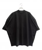 JIL SANDERジルサンダー）の古着「Oversized Turtleneck T-Shirt オーバーサイズ ボトルネック Tシャツ/J21GC0005」｜ブラック