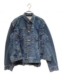 LEVI'S×sacai（リーバイス×サカイ）の古着「25SS Women's Denim Jacket "Blue"/25-07781」｜スカイブルー