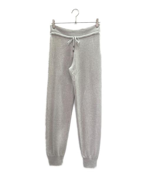 Cruciani（クルチアーニ）Cruciani (クルチアーニ) カシミヤイージーパンツ/Cashmere Easy Pants ライトグレー サイズ:38の古着・服飾アイテム