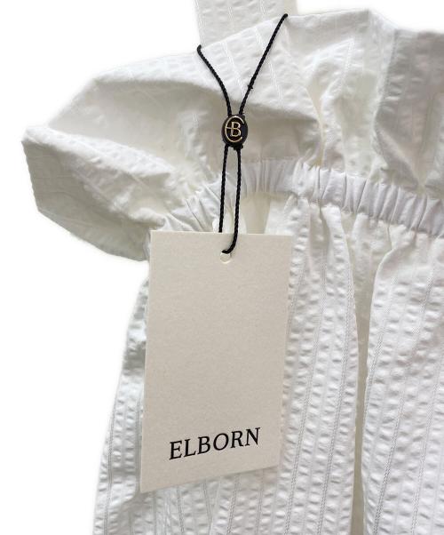 ELBORN（エルボルン）ELBORN (エルボルン) ノースリーブワンピース ホワイト サイズ:Freeの古着・服飾アイテム