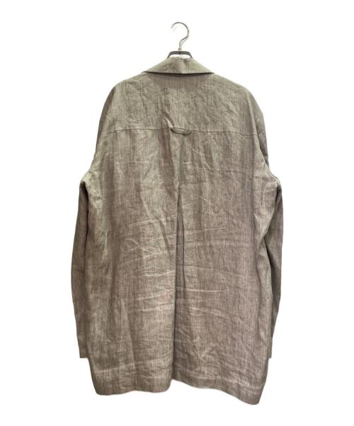 ERMENEGILDO ZEGNA（エルメネジルド・ゼニア）ERMENEGILDO ZEGNA (エルメネジルド・ゼニア) リネン混ジャケット サイズ:54の古着・服飾アイテム