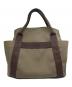 HERMES (エルメス) Sac de Pansage Groom Bag サック ド パンサージュ グルーム X刻印:2016年製 オリーブ×ブラウン オリーブ×ブラウン：270000円