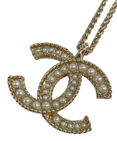 CHANEL（シャネル）CHANEL (シャネル) CC Logo Reversible Necklace ココマーク リバーシブルネックレス/A86531 ゴールドの古着・服飾アイテム