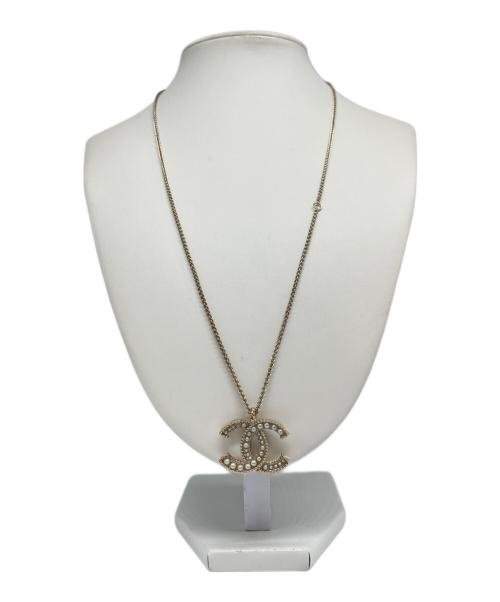 CHANEL（シャネル）CHANEL (シャネル) CC Logo Reversible Necklace ココマーク リバーシブルネックレス/A86531 ゴールドの古着・服飾アイテム