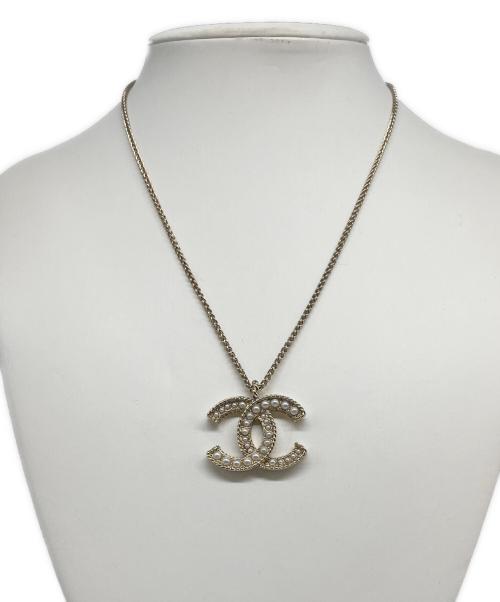CHANEL（シャネル）CHANEL (シャネル) CC Logo Reversible Necklace ココマーク リバーシブルネックレス/A86531 ゴールドの古着・服飾アイテム