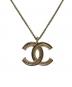 CHANEL (シャネル) CC Logo Reversible Necklace ココマーク リバーシブルネックレス/A86531 ゴールド：90000円