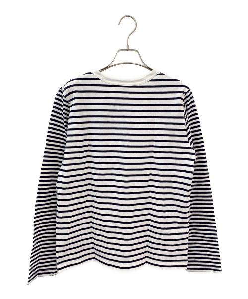 Malle（マル）Malle (マル) ボーダカットソー ブラック×ホワイト サイズ:Freeの古着・服飾アイテム