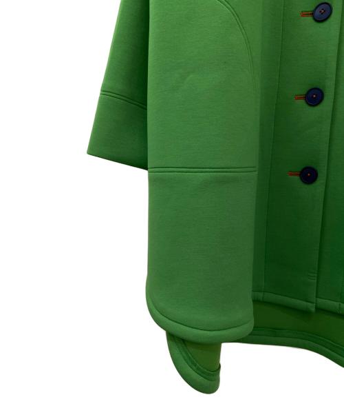 hayamatime（ハヤマタイム）hayamatime (ハヤマタイム) ボタンデザインコート グリーン サイズ:Freeの古着・服飾アイテム