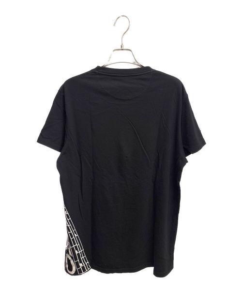 VALENTINO（ヴァレンティノ）VALENTINO (ヴァレンティノ) ロゴプリントカットソー ブラック サイズ:Mの古着・服飾アイテム
