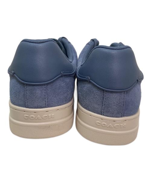 COACH（コーチ）COACH (コーチ) ハイラインレザースニーカー スカイブルー サイズ:39の古着・服飾アイテム