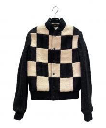 Saint Laurent Paris（サンローランパリ）の古着「Tweed Sequin Jacket ツイードスパンコール ジャケット/Y122T 」