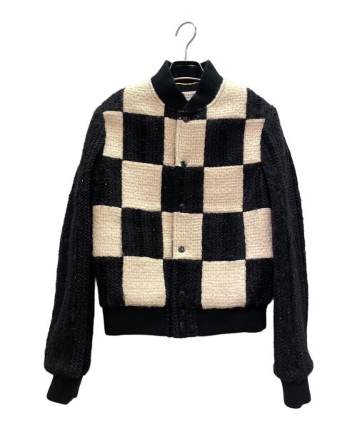 Saint Laurent Paris（サンローランパリ）Saint Laurent Paris (サンローランパリ) Tweed Sequin Jacket ツイードスパンコール ジャケット/Y122T  サイズ:34の古着・服飾アイテム