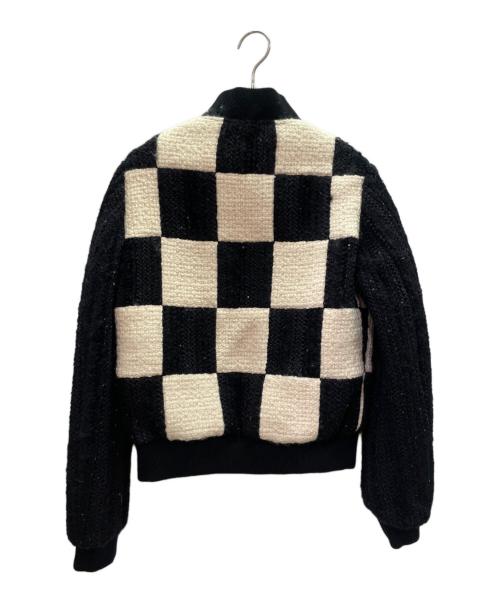 Saint Laurent Paris（サンローランパリ）Saint Laurent Paris (サンローランパリ) Tweed Sequin Jacket ツイードスパンコール ジャケット/Y122T  サイズ:34の古着・服飾アイテム