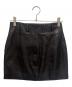 Saint Laurent Paris (サンローランパリ) ラムレザーミニスカート/Lamb Leather Mini Skirt ブラック サイズ:36：22000円