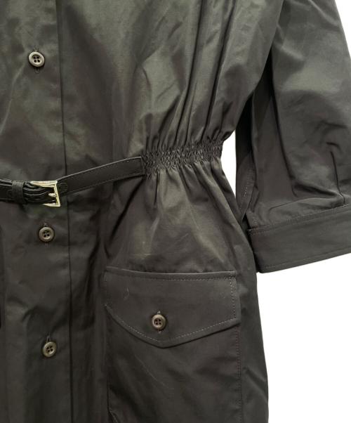 PRADA（プラダ）PRADA (プラダ) PRADA Triangle Logo Cotton Shirt Dress サイズ:36の古着・服飾アイテム