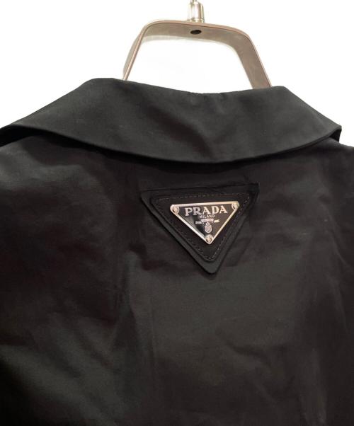 PRADA（プラダ）PRADA (プラダ) PRADA Triangle Logo Cotton Shirt Dress サイズ:36の古着・服飾アイテム