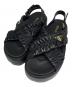 PRADA（プラダ）の古着「マテラッセレザー フラットフォームサンダル/PRADA Matelassé Leather Platform Sandals」