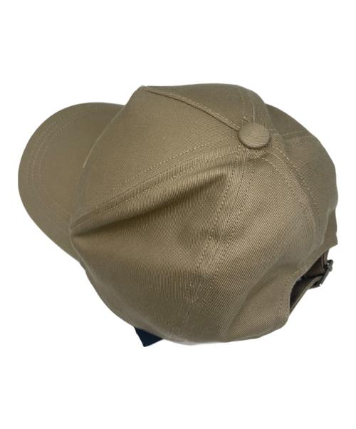 Saint Laurent Paris（サンローランパリ）Saint Laurent Paris (サンローランパリ) ロゴベースボールキャップ/Logo Baseball Cap/778063 3YP19 ベージュ サイズ:57の古着・服飾アイテム
