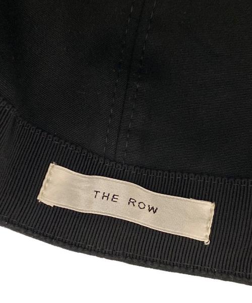 THE ROW（ザ ロウ）THE ROW (ザ ロウ) ベースボールキャップ ブラック サイズ:Mの古着・服飾アイテム