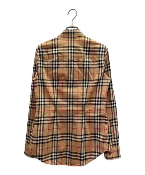 BURBERRY（バーバリー）BURBERRY (バーバリー) Nova Check Long-Sleeve Shirt ノバチェック ロングスリーブシャツ/8022284 ベージュ サイズ:32の古着・服飾アイテム
