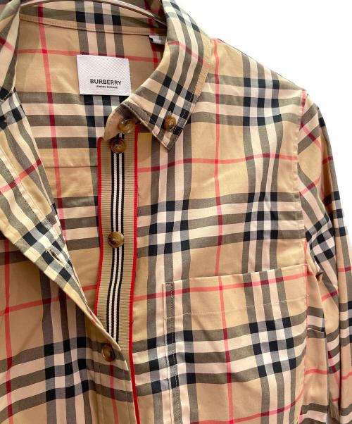 BURBERRY（バーバリー）BURBERRY (バーバリー) Nova Check Long-Sleeve Shirt ノバチェック ロングスリーブシャツ/8022284 ベージュ サイズ:32の古着・服飾アイテム