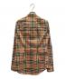 BURBERRY (バーバリー) Nova Check Long-Sleeve Shirt ノバチェック ロングスリーブシャツ/8022284 ベージュ サイズ:32：30000円