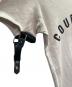 中古・古着 courreges (クレージュ) バックルディテール コットンTシャツ/Buckle-detail cotton t-shirt ライトベージュ サイズ:XS：17000円