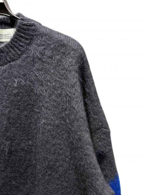 OFFWHITE（オフホワイト）OFFWHITE (オフホワイト) バックプリントニット サイズ:Sの古着・服飾アイテム