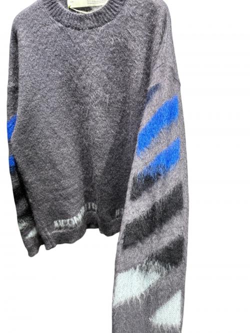 OFFWHITE（オフホワイト）OFFWHITE (オフホワイト) バックプリントニット サイズ:Sの古着・服飾アイテム