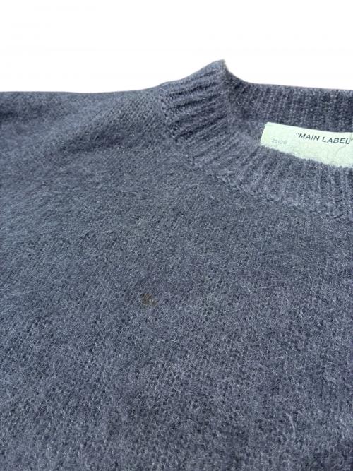 OFFWHITE（オフホワイト）OFFWHITE (オフホワイト) バックプリントニット サイズ:Sの古着・服飾アイテム