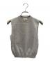 中古・古着 FENDI (フェンディ) Zucca Sheer Metallic Knit Sweater ズッカ柄 シースルーラメ サマーニット/FZY909 AA5I シルバー サイズ:38/40：60000円