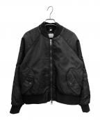 BURBERRYバーバリー）の古着「TBロゴ ナイロン ブルゾン TB Logo Nylon Jacket/8017543」｜ブラック