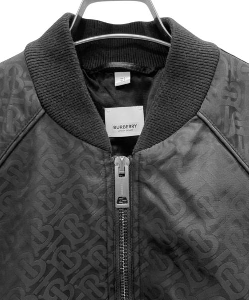 BURBERRY（バーバリー）BURBERRY (バーバリー) TBロゴ ナイロン ブルゾン TB Logo Nylon Jacket/8017543 ブラック サイズ:36の古着・服飾アイテム