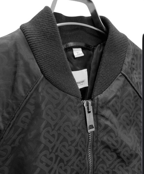 BURBERRY（バーバリー）BURBERRY (バーバリー) TBロゴ ナイロン ブルゾン TB Logo Nylon Jacket/8017543 ブラック サイズ:36の古着・服飾アイテム