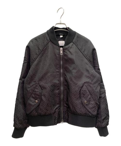 BURBERRY（バーバリー）BURBERRY (バーバリー) TBロゴ ナイロン ブルゾン TB Logo Nylon Jacket/8017543 ブラック サイズ:36の古着・服飾アイテム