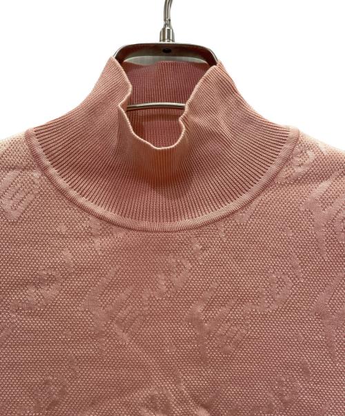 FENDI（フェンディ）FENDI (フェンディ) Cropped Knit Sweater クロップドニット/FZX772 AJFE ピンク サイズ:36の古着・服飾アイテム