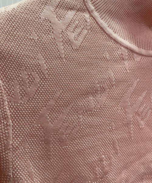 FENDI（フェンディ）FENDI (フェンディ) Cropped Knit Sweater クロップドニット/FZX772 AJFE ピンク サイズ:36の古着・服飾アイテム