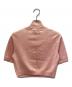 FENDI (フェンディ) Cropped Knit Sweater クロップドニット/FZX772 AJFE ピンク サイズ:36：25000円