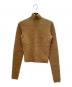 FENDI（フェンディ）の古着「High-Neck Long-Sleeve Top ハイネック ロングスリーブ カットソー/FZX749 AGIR」｜ブラウン