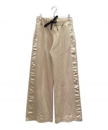 FENDI（フェンディ）の古着「Side Logo Tape Jersey Pants サイドロゴテープジャージーパンツ/12CPC-21-634」｜ブラック