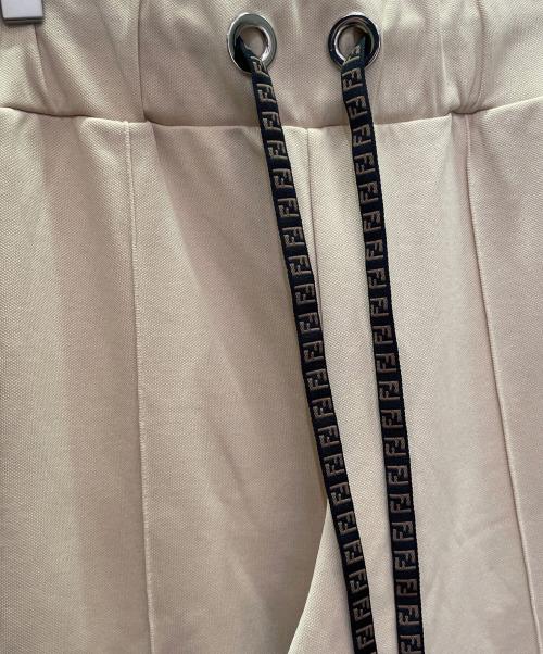 FENDI（フェンディ）FENDI (フェンディ) Side Logo Tape Jersey Pants サイドロゴテープジャージーパンツ/12CPC-21-634 ブラック サイズ:38の古着・服飾アイテム