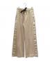 FENDI（フェンディ）の古着「Side Logo Tape Jersey Pants サイドロゴテープジャージーパンツ/12CPC-21-634」｜ブラック