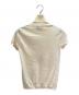 VALENTINO (ヴァレンティノ) ハイネックロゴ半袖ニット/High-Neck Logo Short-Sleeve Knit Sweater/UB3KC16F5NU ベージュ サイズ:XS：12000円